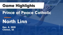 Prince of Peace Catholic  vs North Linn  Game Highlights - Dec. 8, 2020