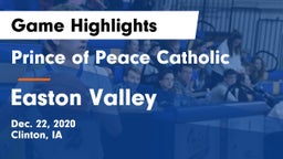 Prince of Peace Catholic  vs Easton Valley  Game Highlights - Dec. 22, 2020