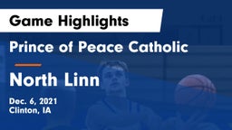 Prince of Peace Catholic  vs North Linn  Game Highlights - Dec. 6, 2021