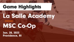 La Salle Academy vs MSC Co-Op Game Highlights - Jan. 28, 2023