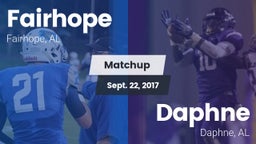 Matchup: Fairhope  vs. Daphne  2017