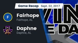 Recap: Fairhope  vs. Daphne  2017