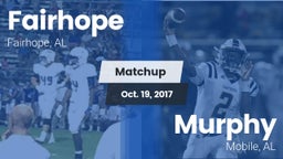 Matchup: Fairhope  vs. Murphy  2017