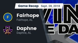 Recap: Fairhope  vs. Daphne  2018