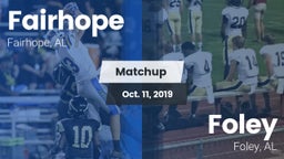Matchup: Fairhope  vs. Foley  2019