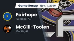 Recap: Fairhope  vs. McGill-Toolen  2019