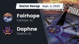 Recap: Fairhope  vs. Daphne  2020