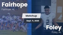 Matchup: Fairhope  vs. Foley  2020