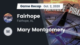 Recap: Fairhope  vs. Mary Montgomery 2020