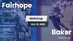 Matchup: Fairhope  vs. Baker  2020