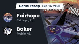 Recap: Fairhope  vs. Baker  2020