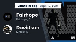 Recap: Fairhope  vs. Davidson  2021