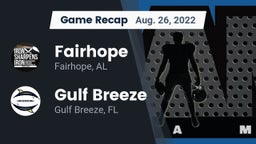 Recap: Fairhope  vs. Gulf Breeze  2022
