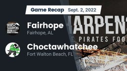 Recap: Fairhope  vs. Choctawhatchee  2022