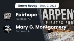 Recap: Fairhope  vs. Mary G. Montgomery  2022