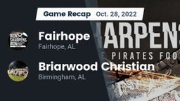 Recap: Fairhope  vs. Briarwood Christian  2022