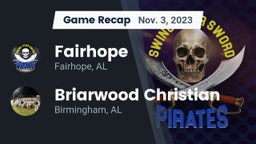 Recap: Fairhope  vs. Briarwood Christian  2023