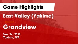 East Valley  (Yakima) vs Grandview  Game Highlights - Jan. 26, 2018
