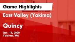 East Valley  (Yakima) vs Quincy  Game Highlights - Jan. 14, 2020