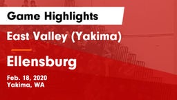 East Valley  (Yakima) vs Ellensburg  Game Highlights - Feb. 18, 2020