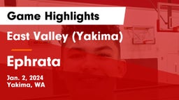 East Valley  (Yakima) vs Ephrata  Game Highlights - Jan. 2, 2024