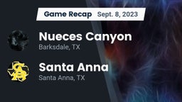 Recap: Nueces Canyon  vs. Santa Anna  2023