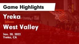 Yreka  vs West Valley Game Highlights - Jan. 28, 2022