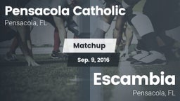 Matchup: Pensacola Catholic vs. Escambia  2016
