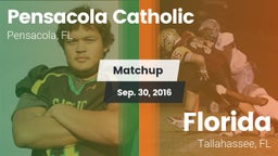 Matchup: Pensacola Catholic vs. Florida  2016