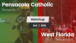 Matchup: Pensacola Catholic vs. West Florida  2016