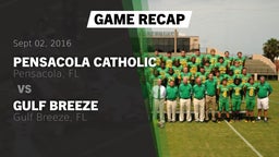 Recap: Pensacola Catholic  vs. Gulf Breeze  2016