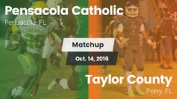 Matchup: Pensacola Catholic vs. Taylor County  2016