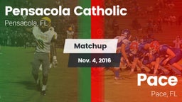 Matchup: Pensacola Catholic vs. Pace  2016