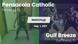 Matchup: Pensacola Catholic vs. Gulf Breeze  2017
