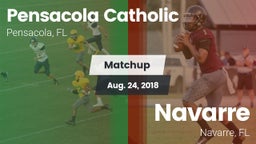 Matchup: Pensacola Catholic vs. Navarre  2018