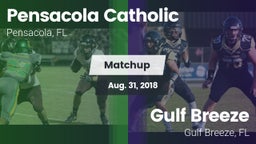 Matchup: Pensacola Catholic vs. Gulf Breeze  2018
