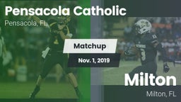 Matchup: Pensacola Catholic vs. Milton  2019