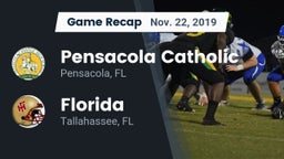 Recap: Pensacola Catholic  vs. Florida  2019
