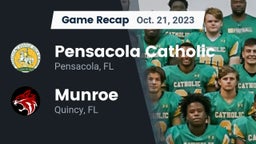 Recap: Pensacola Catholic  vs. Munroe  2023
