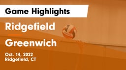 Ridgefield  vs Greenwich  Game Highlights - Oct. 14, 2022