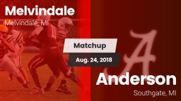 Matchup: Melvindale High vs. Anderson  2018