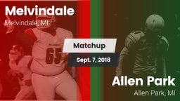 Matchup: Melvindale High vs. Allen Park  2018