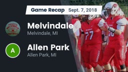 Recap: Melvindale  vs. Allen Park  2018
