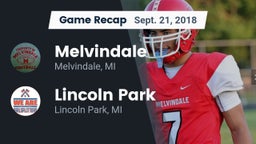 Recap: Melvindale  vs. Lincoln Park  2018