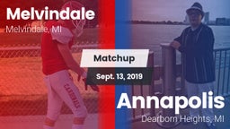 Matchup: Melvindale High vs. Annapolis  2019