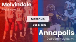 Matchup: Melvindale High vs. Annapolis  2020