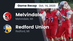 Recap: Melvindale  vs. Redford Union  2020