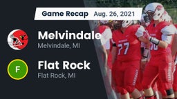 Recap: Melvindale  vs. Flat Rock  2021