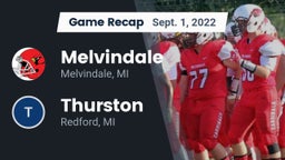 Recap: Melvindale  vs. Thurston  2022