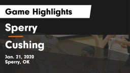 Sperry  vs Cushing  Game Highlights - Jan. 21, 2020